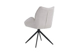 Chaises Pivotantes de Salle à Manger MAHY avec Accoudoirs - 90 x 60 cm