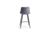 Chaises de Bar JULIA Velours - 46 x 36 cm