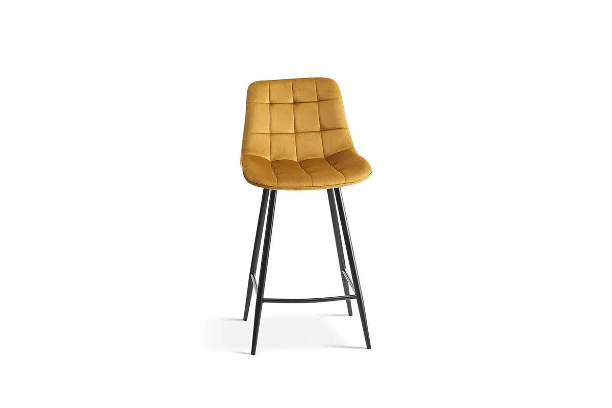 Chaises de Bar JULIA Velours - 46 x 36 cm