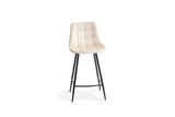 Chaises de Bar JULIA Velours - 46 x 36 cm