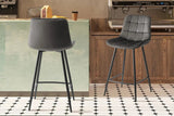 Chaises de Bar JULIA Velours - 46 x 36 cm