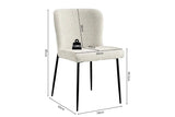 Chaises de Salle à Manger LISE - 58 x 52 cm