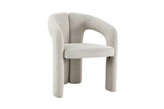 Chaises de Salle à Manger avec Accoudoirs BEJAYA en Tissu - 63 x 62 cm