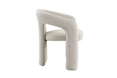 Chaises de Salle à Manger avec Accoudoirs BEJAYA en Tissu - 63 x 62 cm