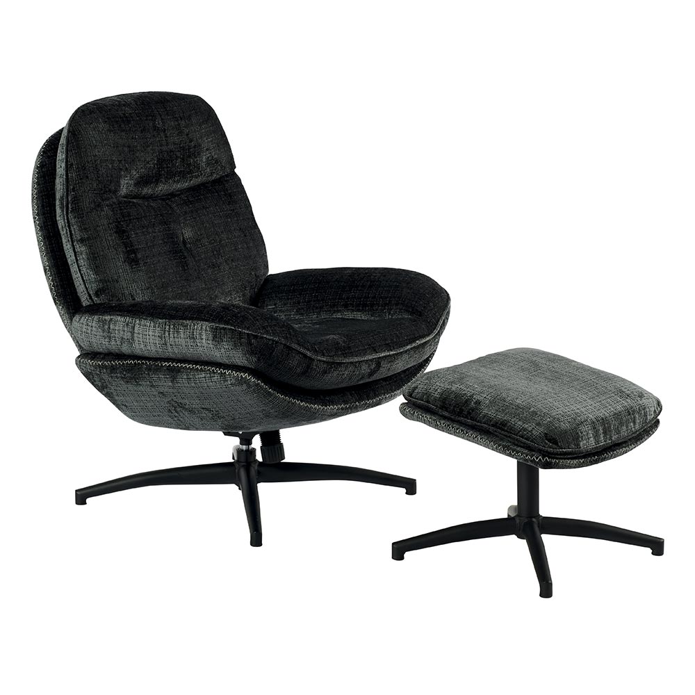 Fauteuil BRANSON avec repose-pieds