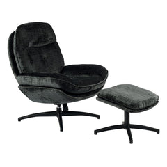 Fauteuil BRANSON avec repose-pieds