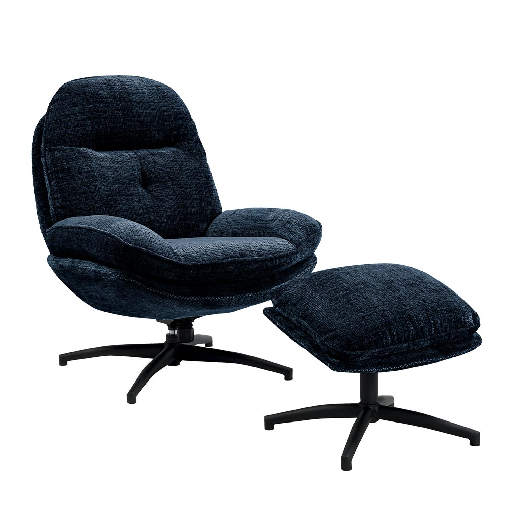 Fauteuil BRANSON avec repose-pieds