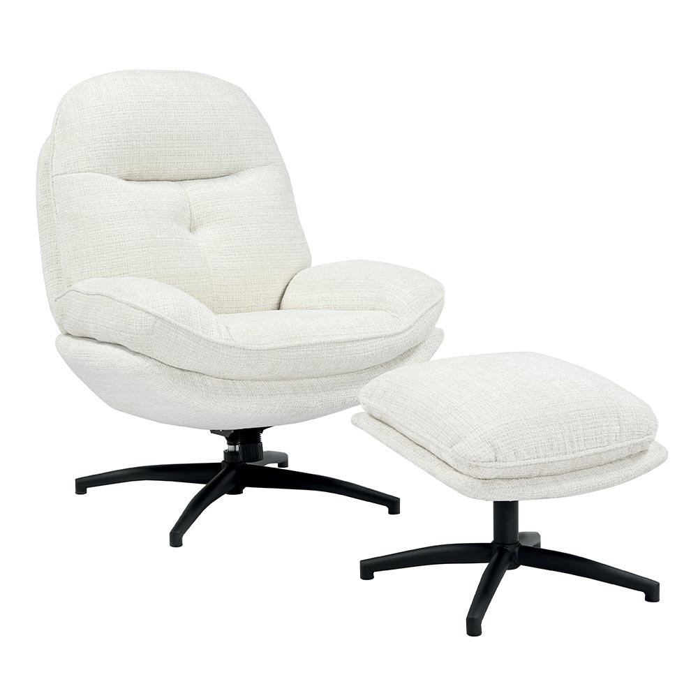 Fauteuil BRANSON avec repose-pieds