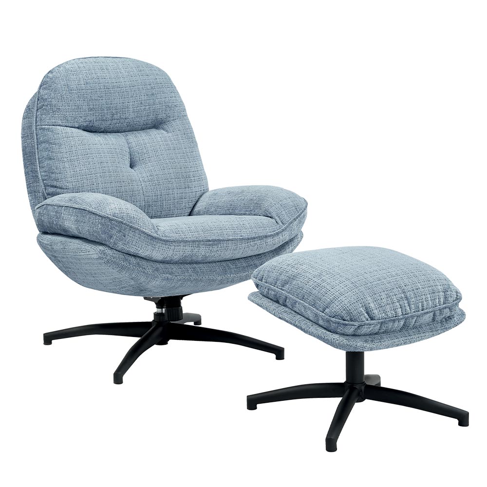Fauteuil BRANSON avec repose-pieds
