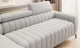 CANAPÉ D'ANGLE CONVERTIBLE GONDO L