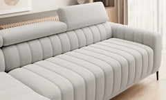 CANAPÉ D'ANGLE CONVERTIBLE GONDO L
