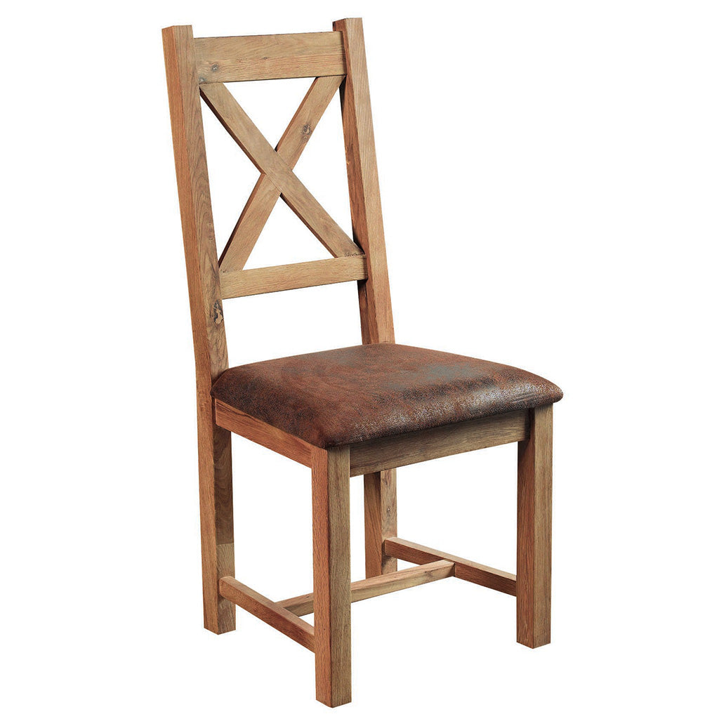 Chaise LODGE assise tissu