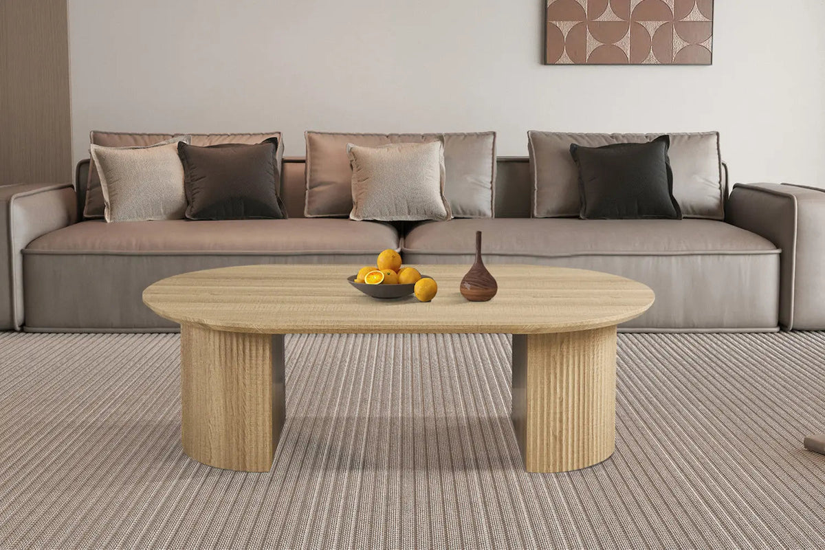 Table Basse Ovale LYANE - 120 cm