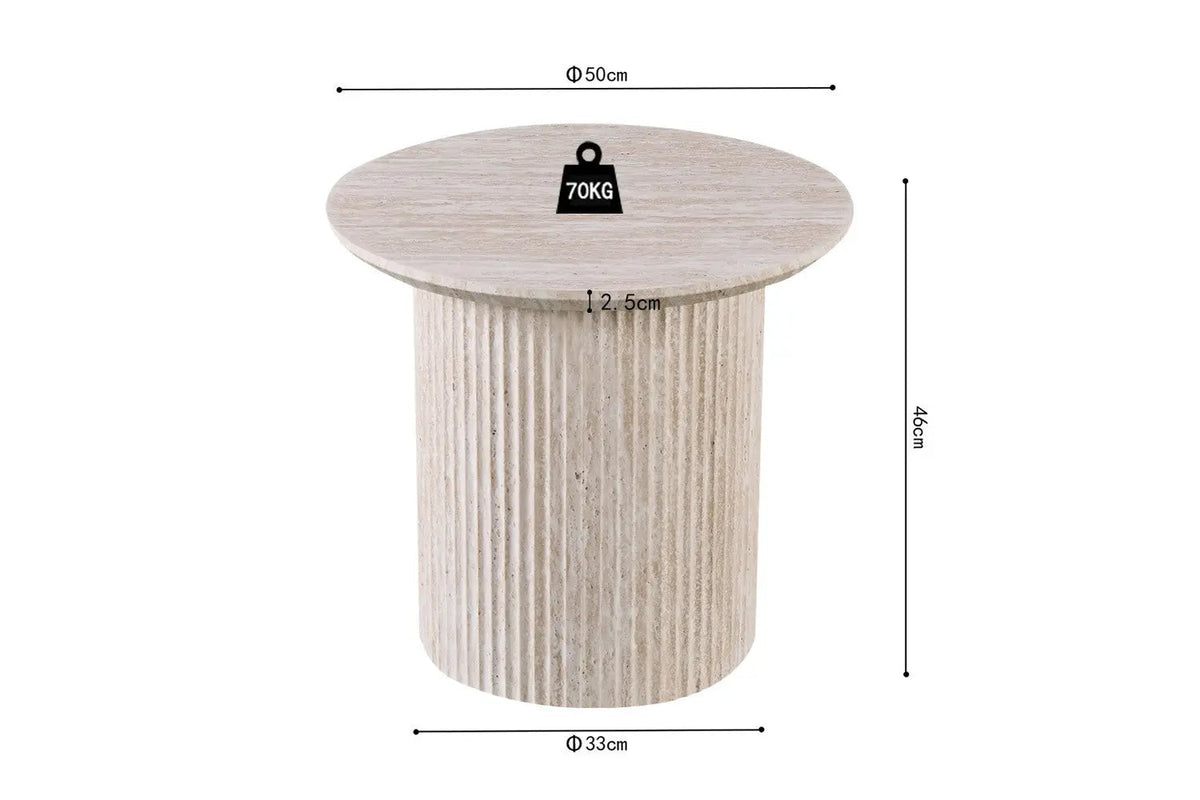 Table Basse Ronde LYANE - 50 cm
