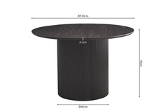 Table à Manger Ronde LYANE - 120 cm