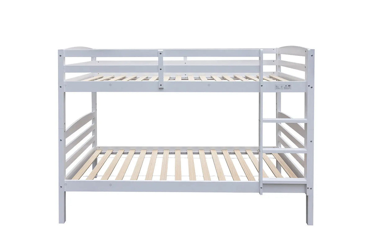 Lit superposé RAY 90x200 Divisible Blanc