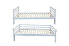 Lit superposé RAY 90x200 Divisible Blanc