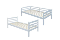 Lit superposé RAY 90x200 Divisible Blanc