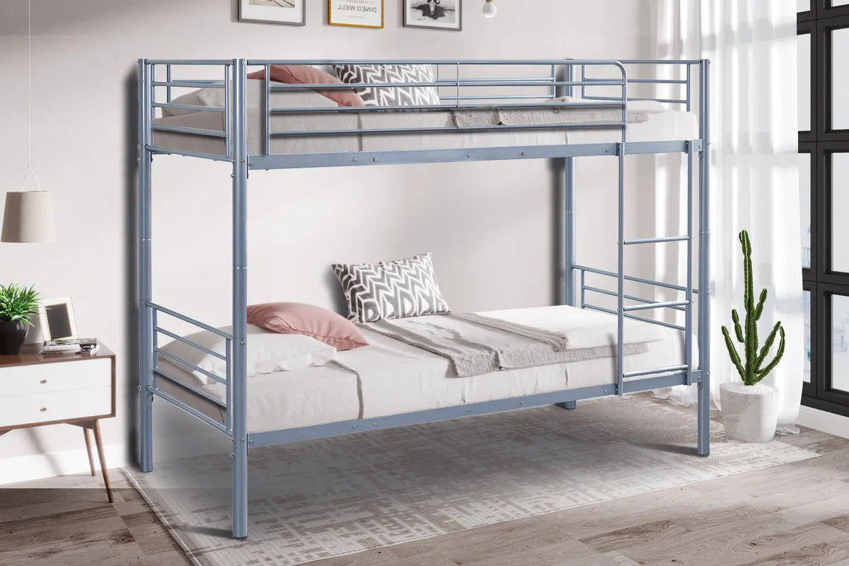 Lit superposé SAMYA 90x200 Divisible Métal