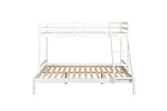 Lit superposé TRYAD en Pin Massif 140/90x200 Blanc