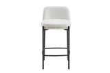 Chaises de Bar ELLYA Blanc - 37.5 x 46 cm