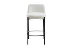Chaises de Bar ELLYA Blanc - 37.5 x 46 cm