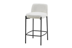 Chaises de Bar ELLYA Blanc - 37.5 x 46 cm