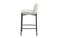 Chaises de Bar ELLYA Blanc - 37.5 x 46 cm