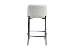 Chaises de Bar ELLYA Blanc - 37.5 x 46 cm