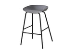 Chaises de Bar HANNA en Polypropylène - 42,5 x 46 cm