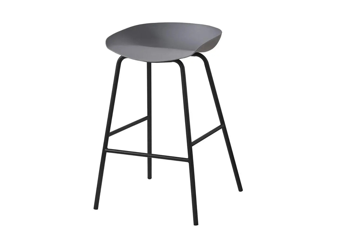 Chaises de Bar HANNA en Polypropylène - 42,5 x 46 cm