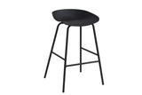 Chaises de Bar HANNA en Polypropylène - 42,5 x 46 cm