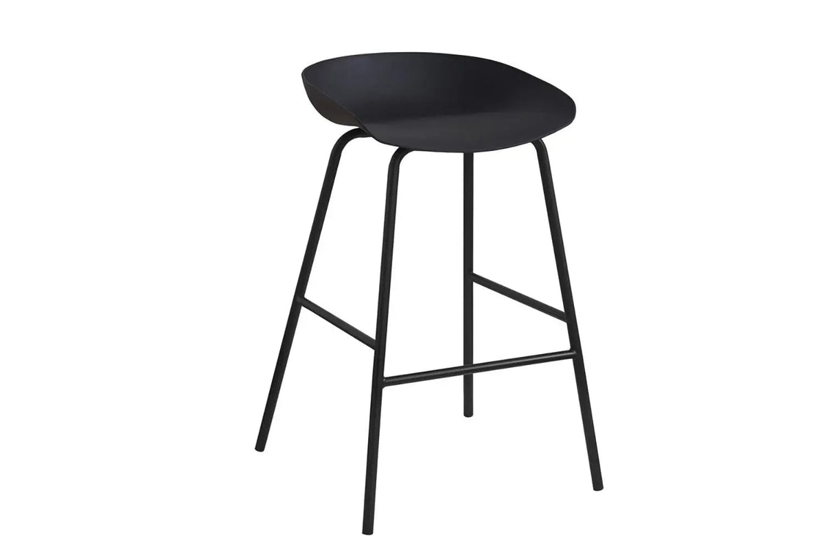 Chaises de Bar HANNA en Polypropylène - 42,5 x 46 cm