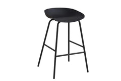 Chaises de Bar HANNA en Polypropylène - 42,5 x 46 cm
