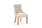 Chaises de Salle à Manger FANCYA Sable - 56 x 60 cm