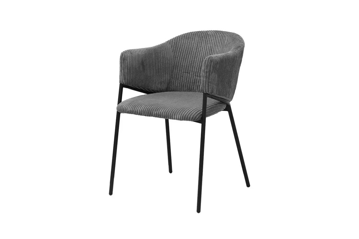 Chaise de salle à manger HINAYA en Tissu - 54 x 62 cm
