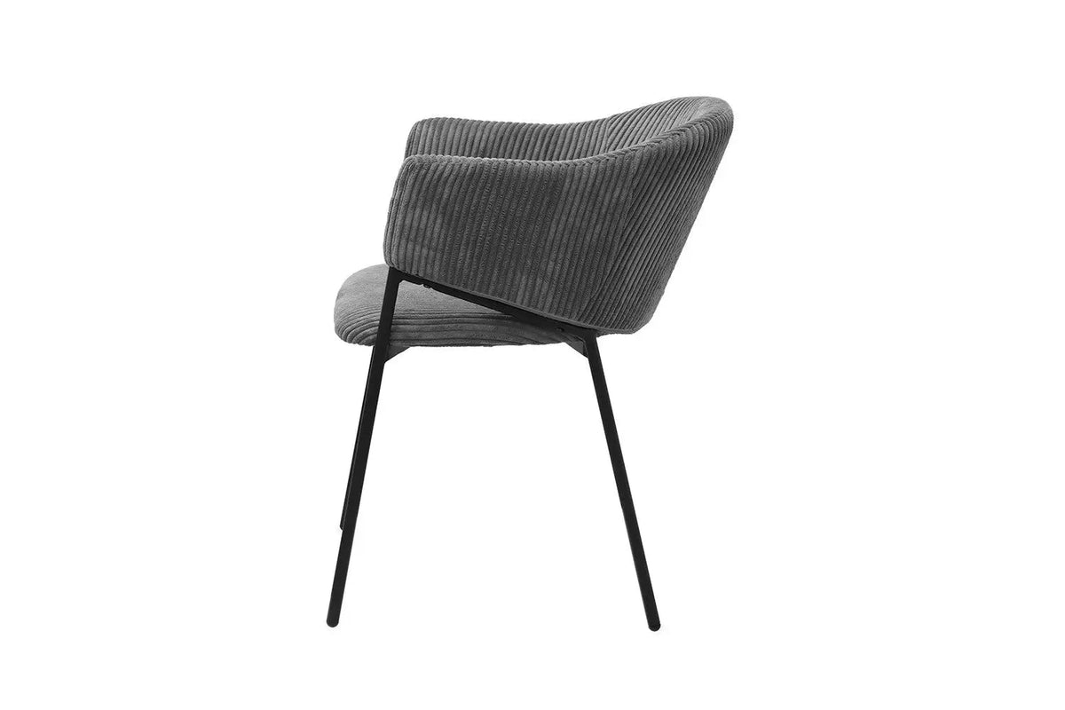 Chaise de salle à manger HINAYA en Tissu - 54 x 62 cm