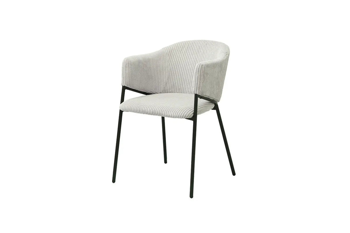 Chaise de salle à manger HINAYA en Tissu - 54 x 62 cm