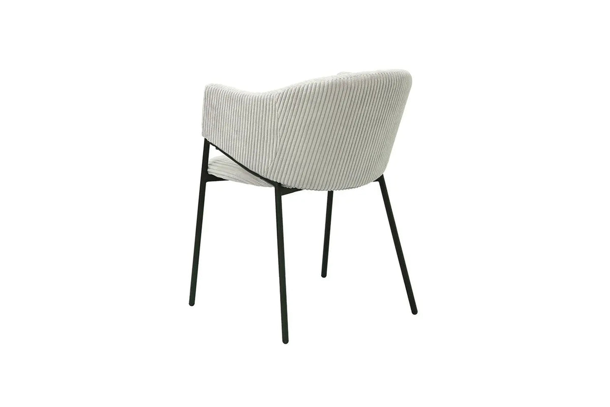 Chaise de salle à manger HINAYA en Tissu - 54 x 62 cm