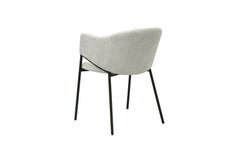 Chaise de salle à manger HINAYA en Tissu - 54 x 62 cm