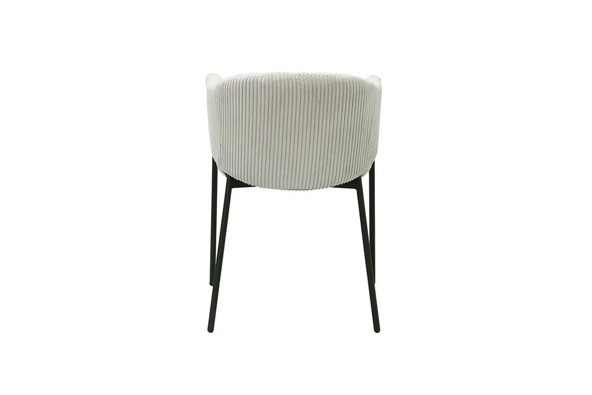 Chaise de salle à manger HINAYA en Tissu - 54 x 62 cm