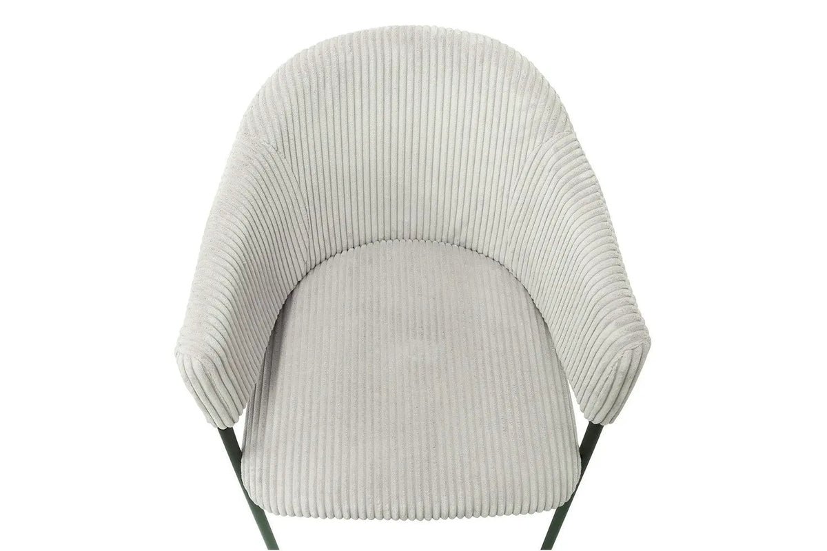 Chaise de salle à manger HINAYA en Tissu - 54 x 62 cm