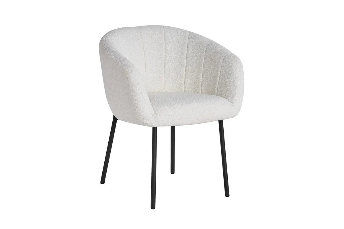 Chaises de Salle à Manger SAVINA avec Accoudoirs - 57 x 62 cm