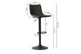 Tabourets de Bar TREVIS - H:61-81 cm