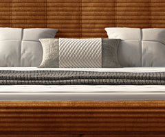LUCY – Lit Coffre Box Spring avec Matelas Bonnell