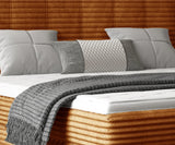 LUCY – Lit Coffre Box Spring avec Matelas Bonnell