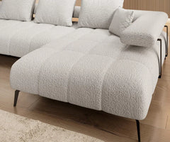 MAGNETIC XL – Canapé panoramique avec assise électrique – 371 x 210 cm