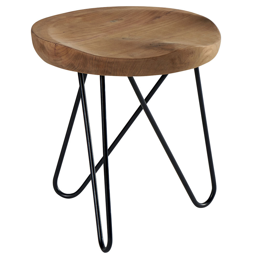 Tabouret BENNET pieds métal