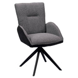 Chaise tournante 180° EDDY