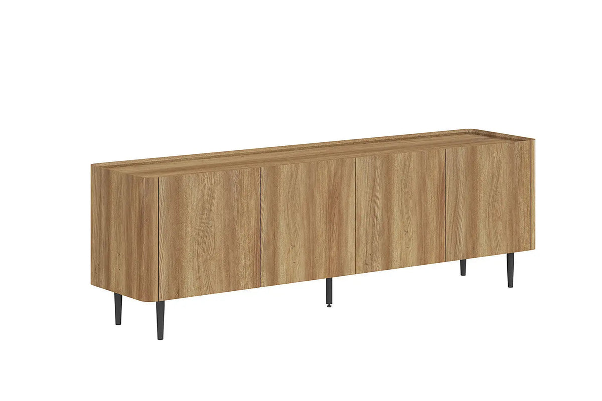 Meuble TV KYOTA Décor Chêne Naturel - 170 x 40 cm